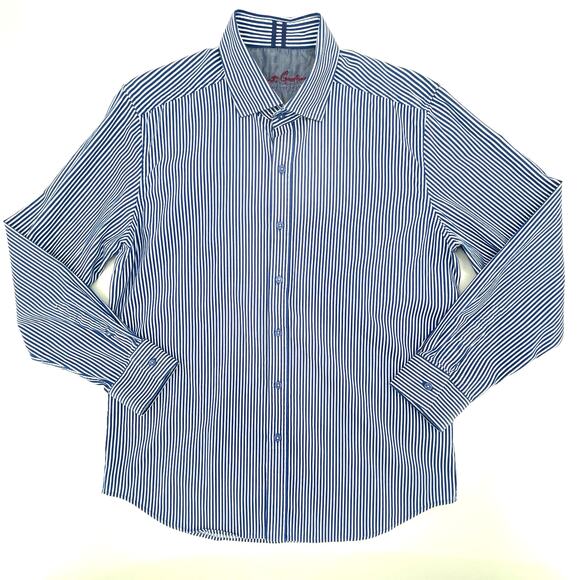Robert Graham Other - Robert Graham Modern American Striped Button Down Shirt, Sz. XL Preppy
